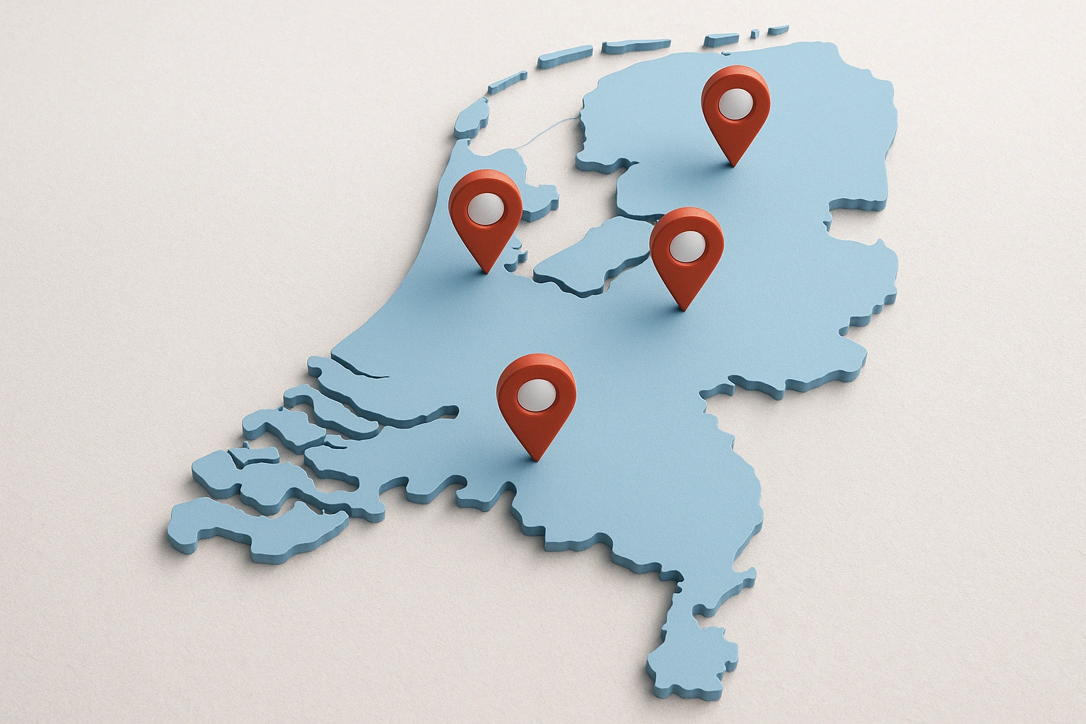 Nederlandse AZC locaties kaart